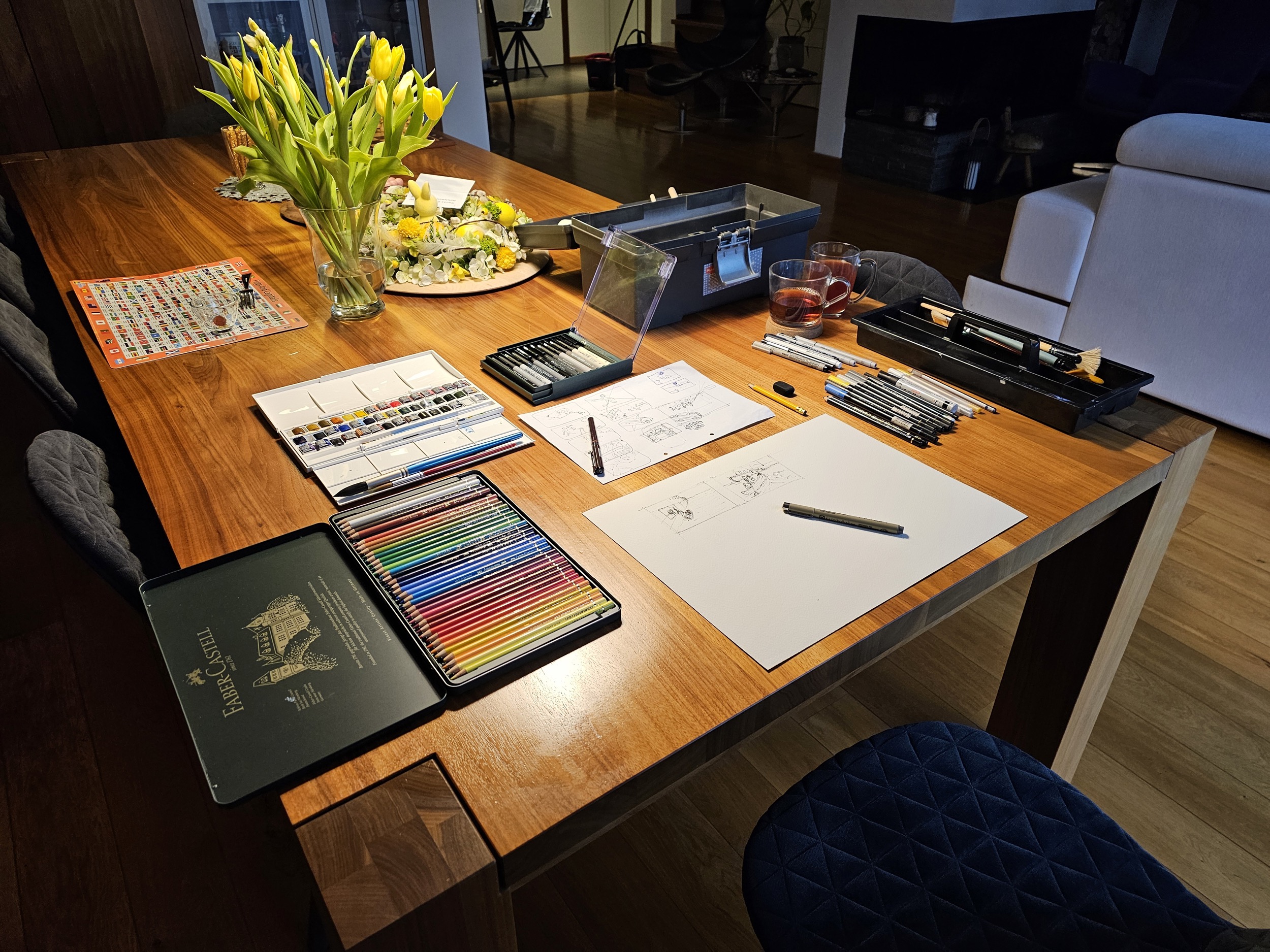 World of Conjunction Behind the Scenes writing and creating 9